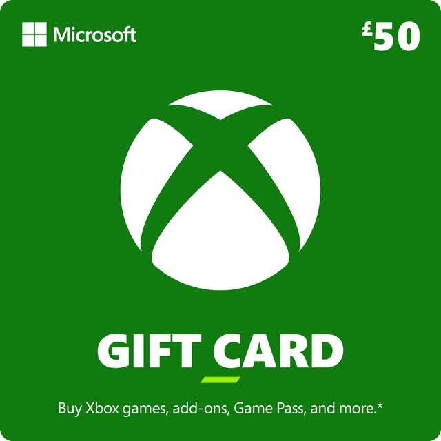 Xbox Gift Card £50 50