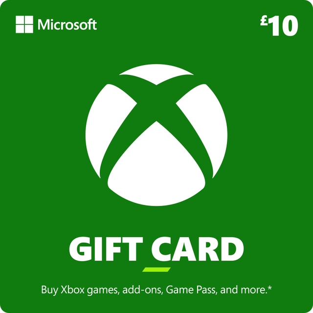 Xbox Gift Card £10 10