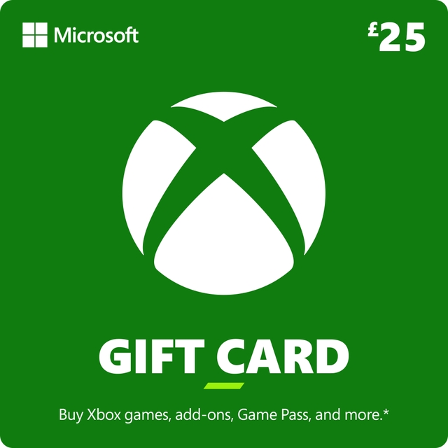 Xbox Gift Card £25 25